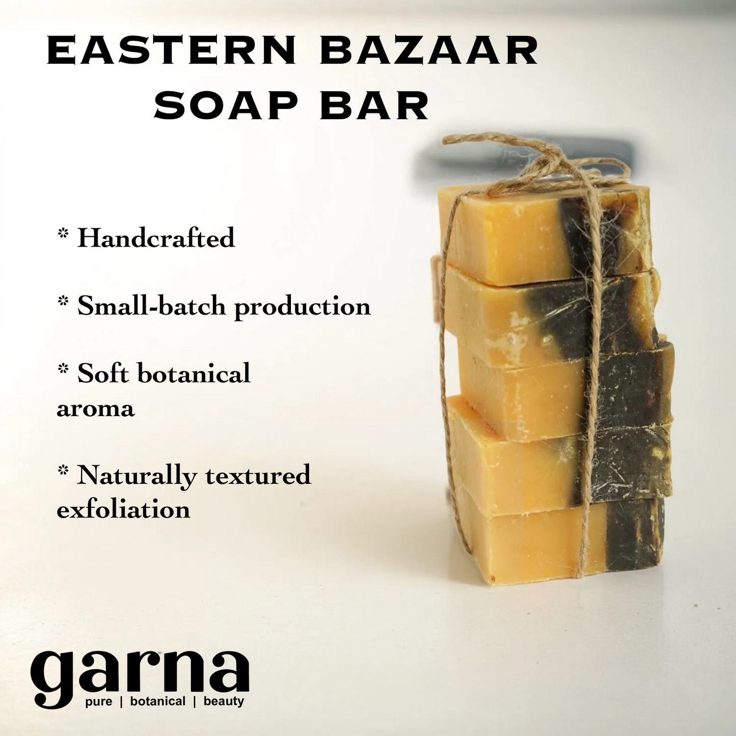 Exfoliating Soap by Garna (500g), handmade soap – warm spiced scent, photo 2