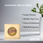 Garna Juniper Scrubby Soap Bar 3.5 oz: Handcrafted Body Wash for Luxurious Skin Care Rituals