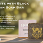 Garna Shungite with Black Cumin Soap Bar 3.5 oz: Exfoliating Scrub with Black Seed Oil