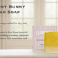 Garna Sunny Bunny Bar Soap 3.5 oz: Gentle Kids Bar Soap with Tangerine & Woody Scent, Ideal for Dry & Sensitive Skin, with Premium Essential Oils