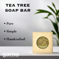 Tea Tree Soap Bar by Garna, handmade bar soap – clean tea tree scent, photo 2
