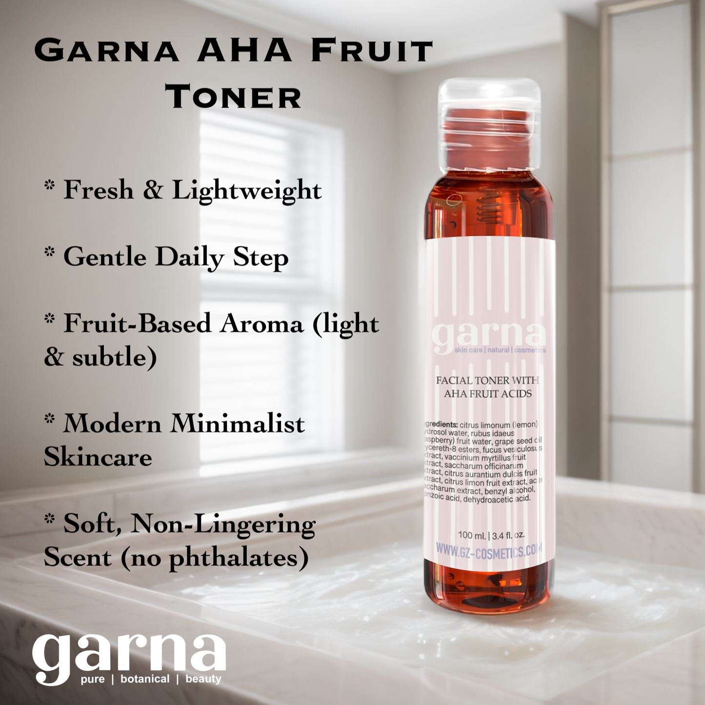 AHA Facial Toner by Garna – face toner, photo 2