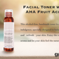 Garna AHA Face Toner 3.4 fl oz: Gentle Hydrating Solution for Glowing Skin