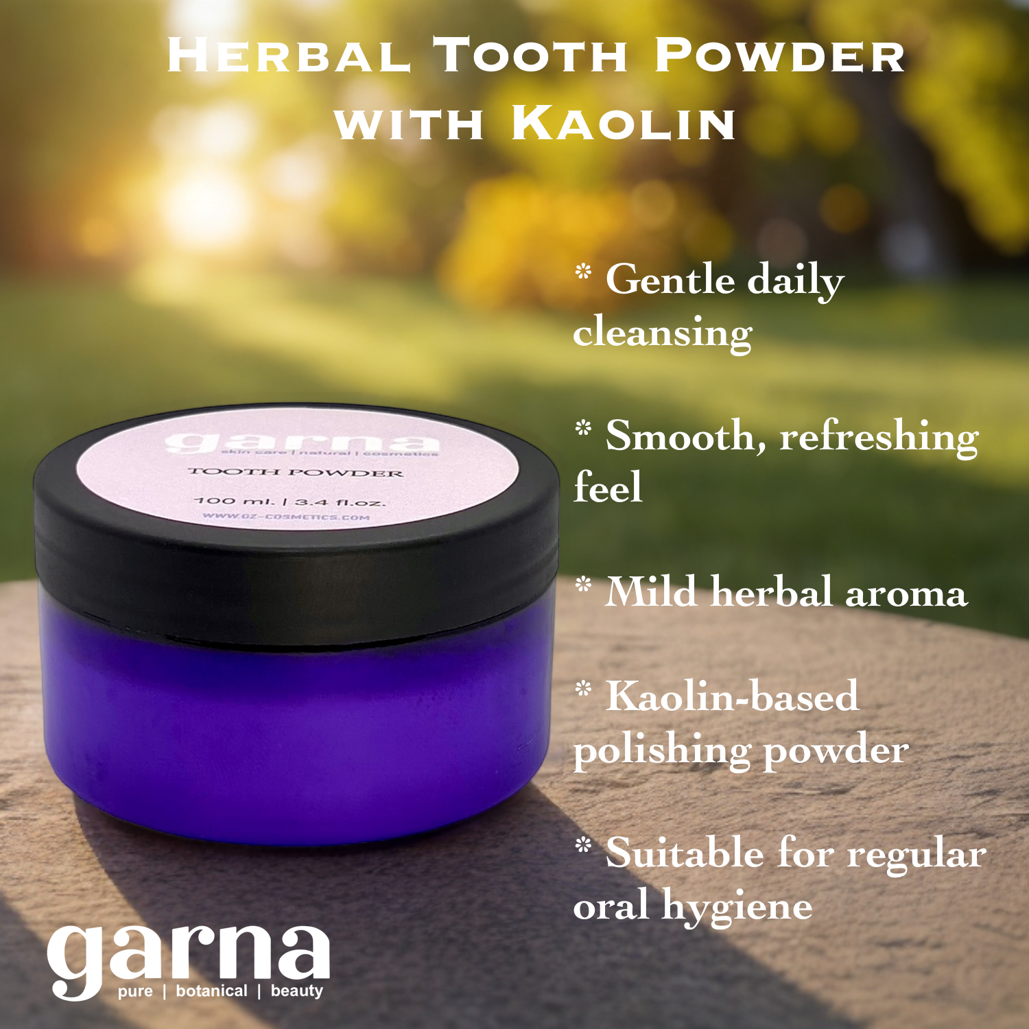 Tooth Powder by Garna – tooth powder, photo 2